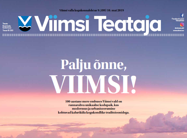 Viimsi Teataja nr 9 (499) 10. mail 2019