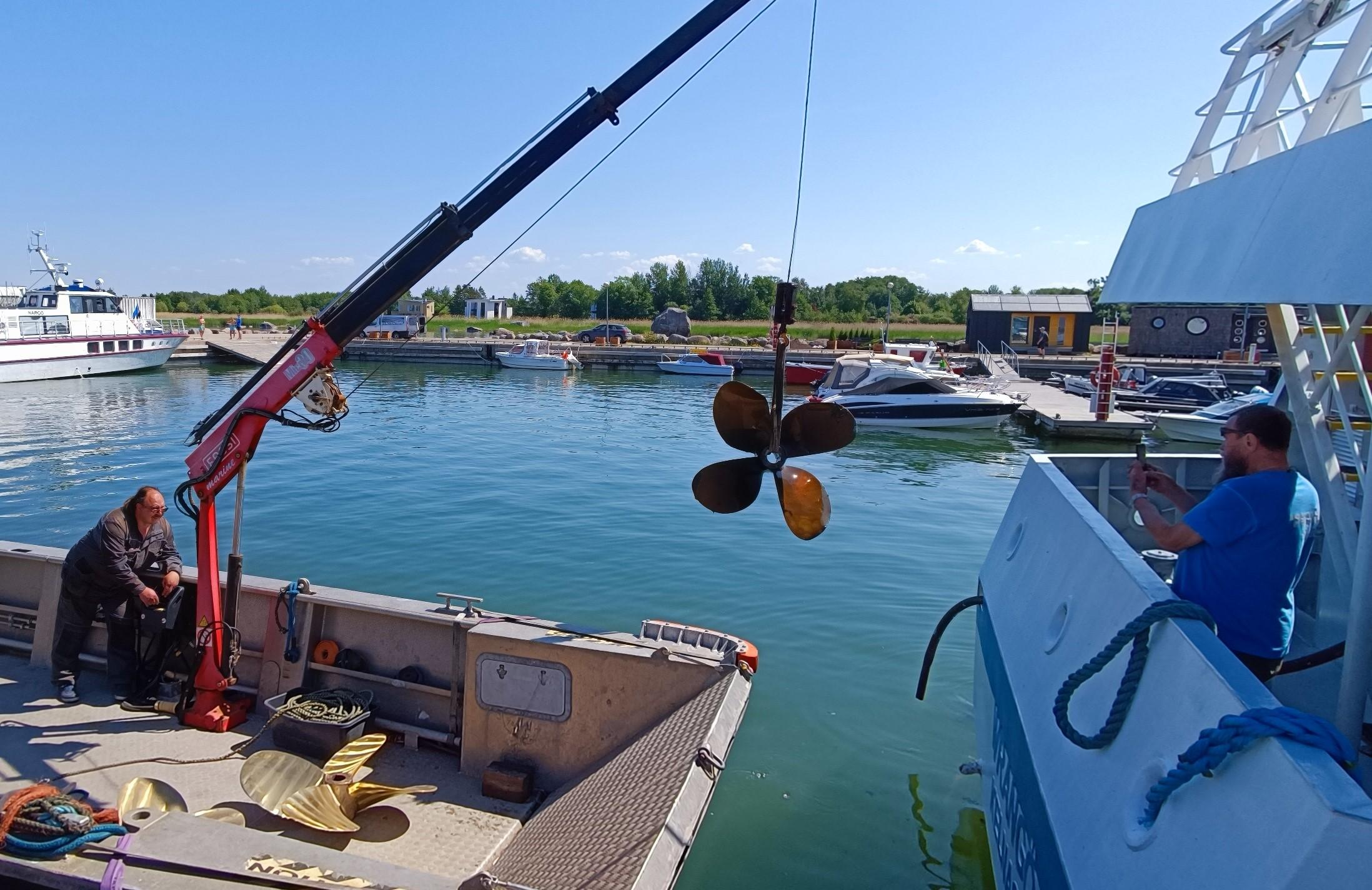Sõukruvi vahetus