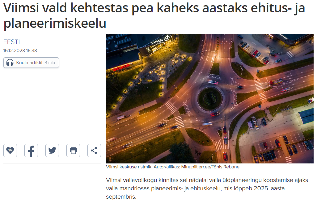 ERR keeld
