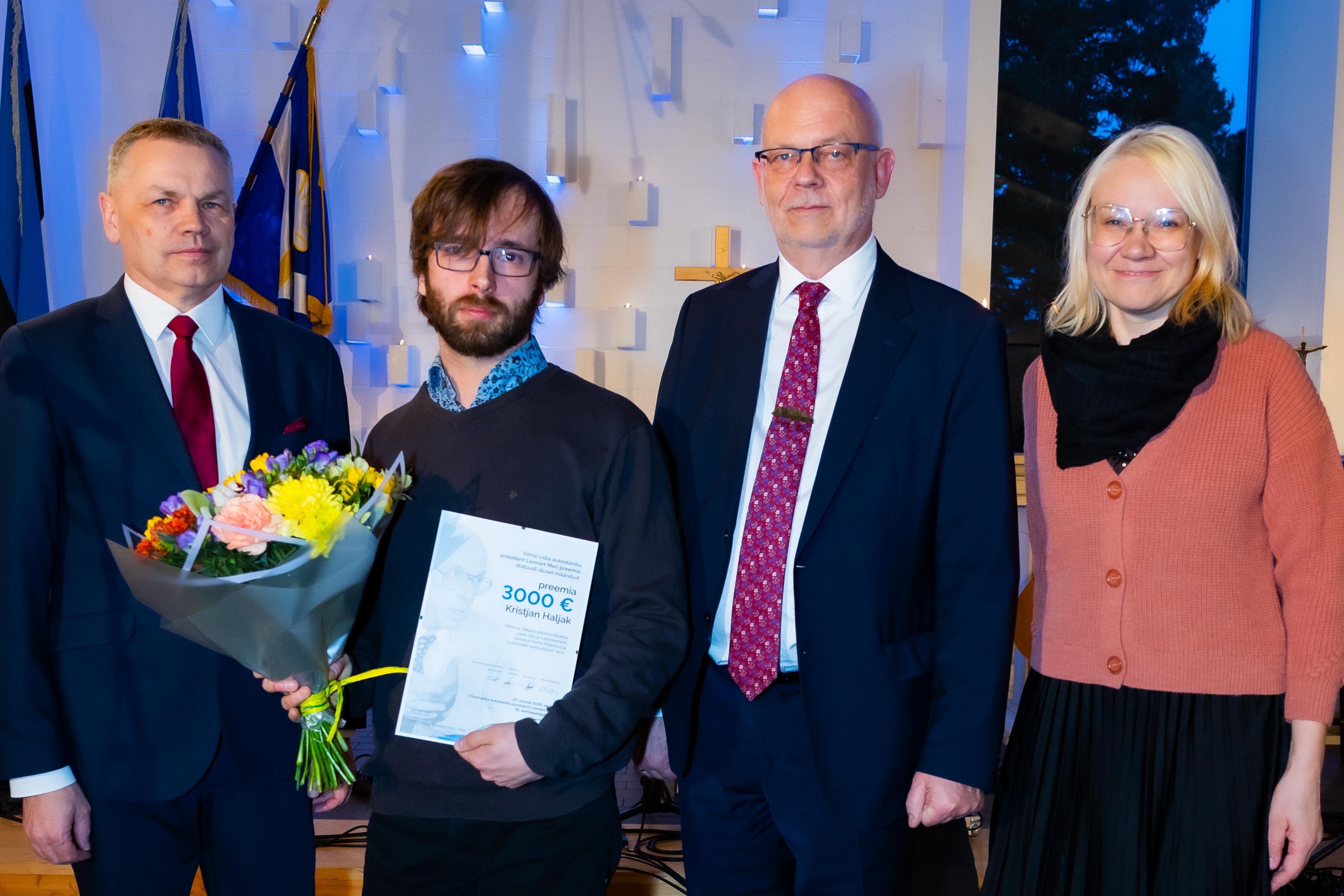 Preemia laureeaat komisjoniliikmetega